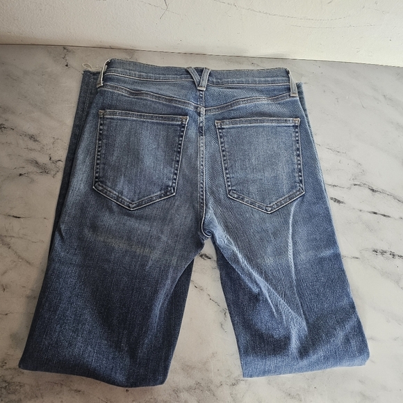 Veronica Beard Debbie Skinny Highrise Blue Jeans 25 Preowned - Picture 4 of 9